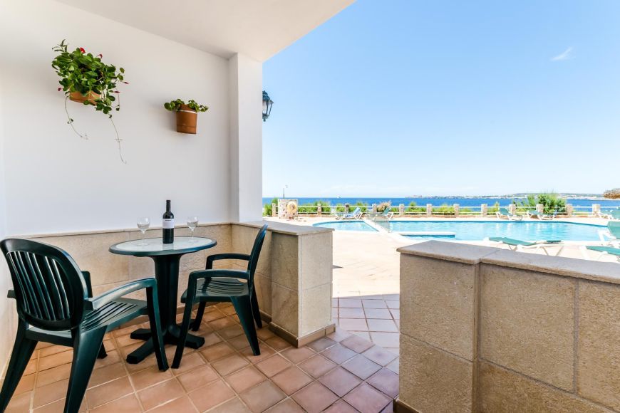 Terraza Apartamentos Blancala